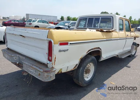 1975 Ford F250 из США, поврежденный, VIN F25MKU42572